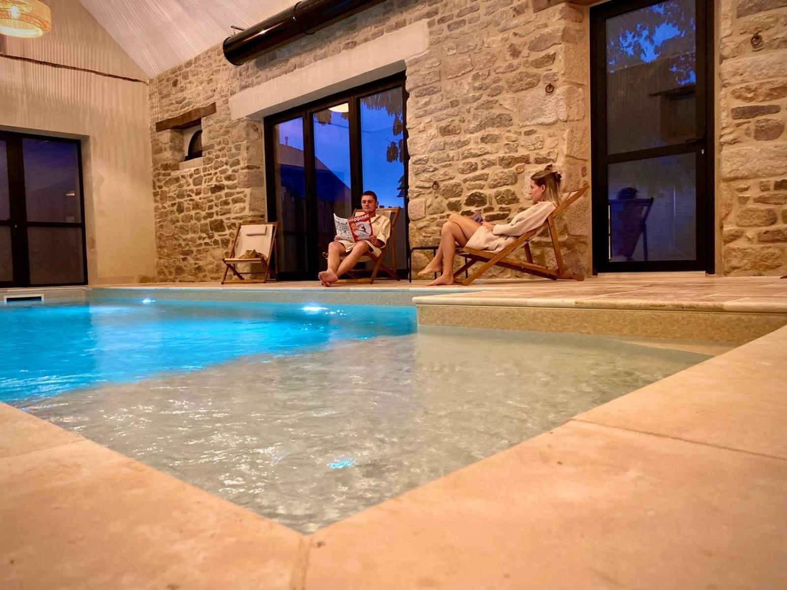 Le Domaine De Soani - Piscine Interieure, Jacuzzis & Sauna Saint-Évarzec Extérieur photo